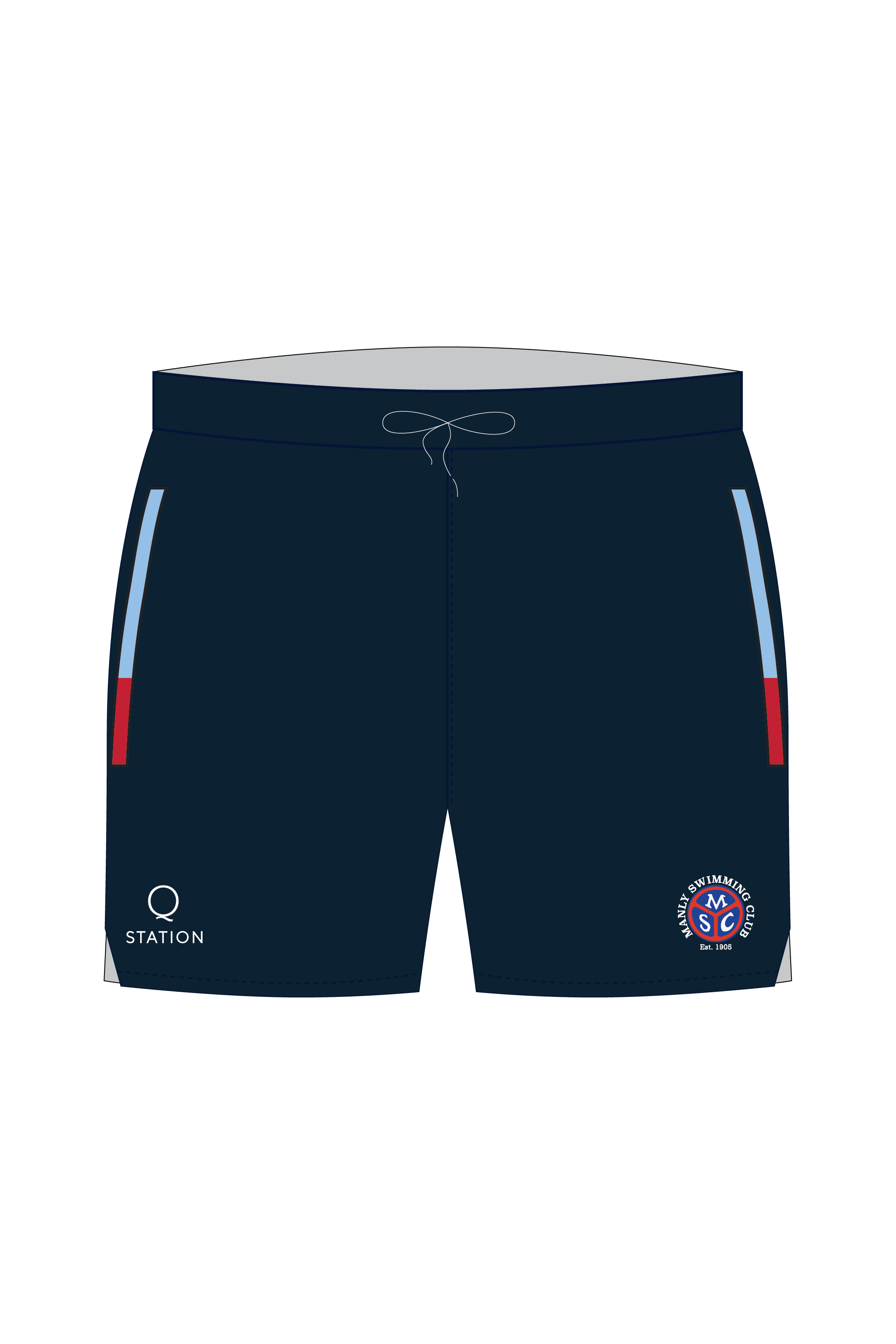 2026 Manly Swimming Club Men's Shorts