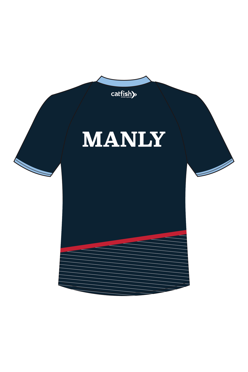 2026 Manly Swimming Club Women's Sports Tee