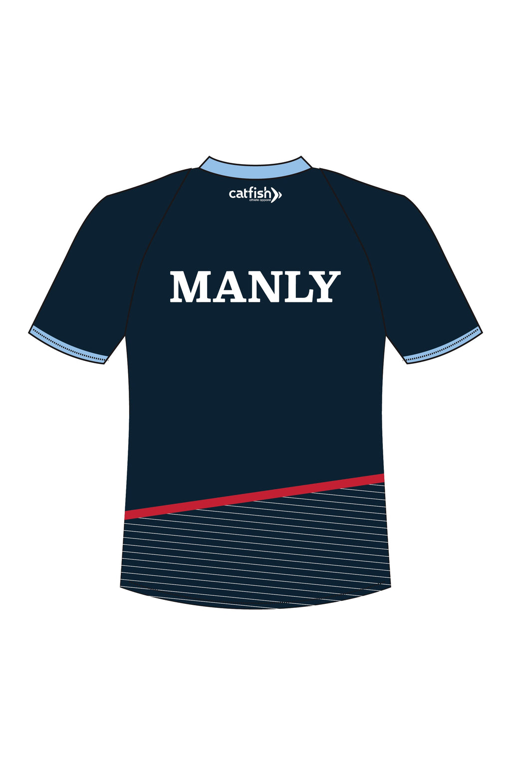 Manly Swimming Club Men's Sports Tee