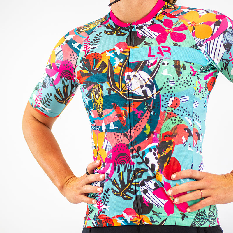 Panthers Women's Cafe Cycle Jersey