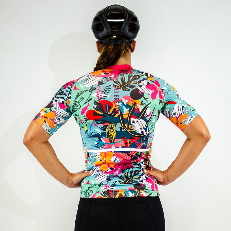 Panthers Women's Cafe Cycle Jersey