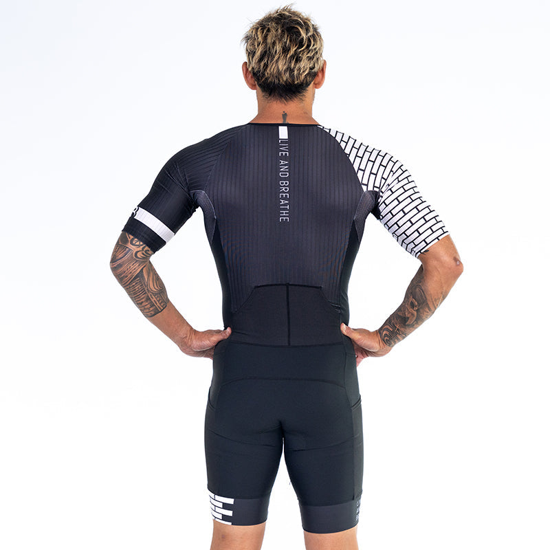 Panthers Men's Sleeve Tri Suit