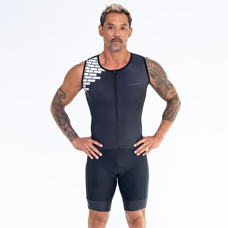 Panthers Men's Sleeveless Tri Suit