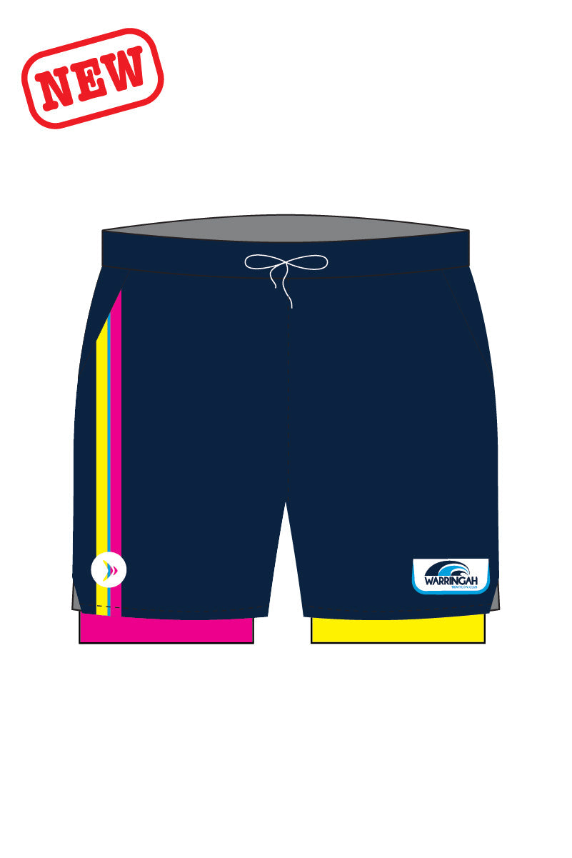 Men's WTC Men's 2 in 1 Run Shorts